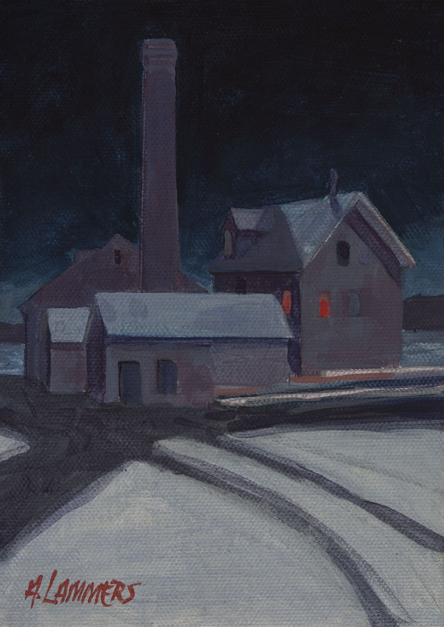 Old Paint Factory Study 1 CoSo Copley Society of Art