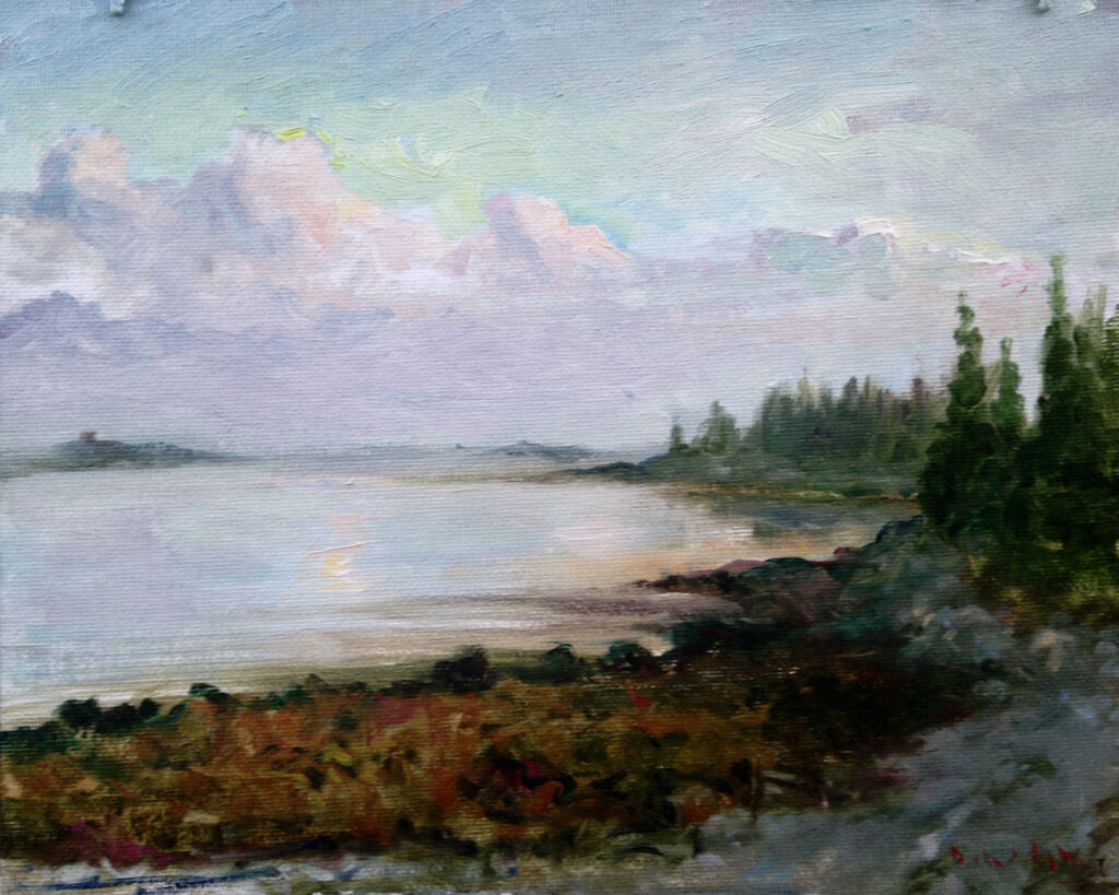 Low Tide (state beach at Vinalhaven) CoSo Copley Society of Art